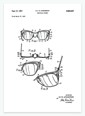 briller | PATENTPLAKAT - decoARTE