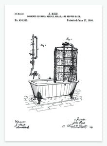 badekar | PATENTPLAKAT - decoARTE